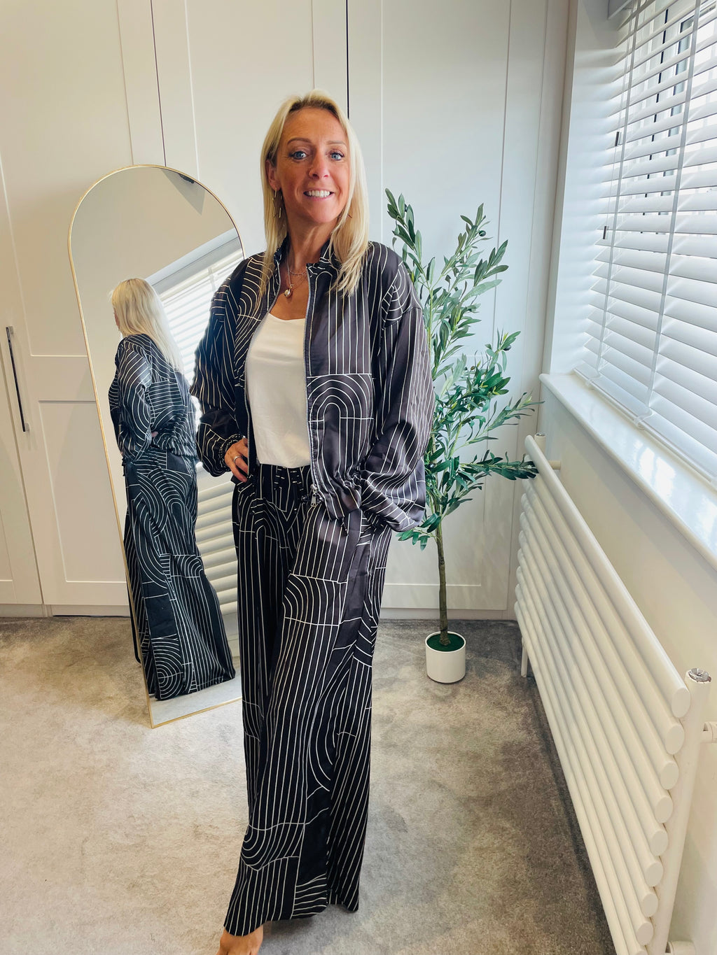 Chocolate Satin co-ord