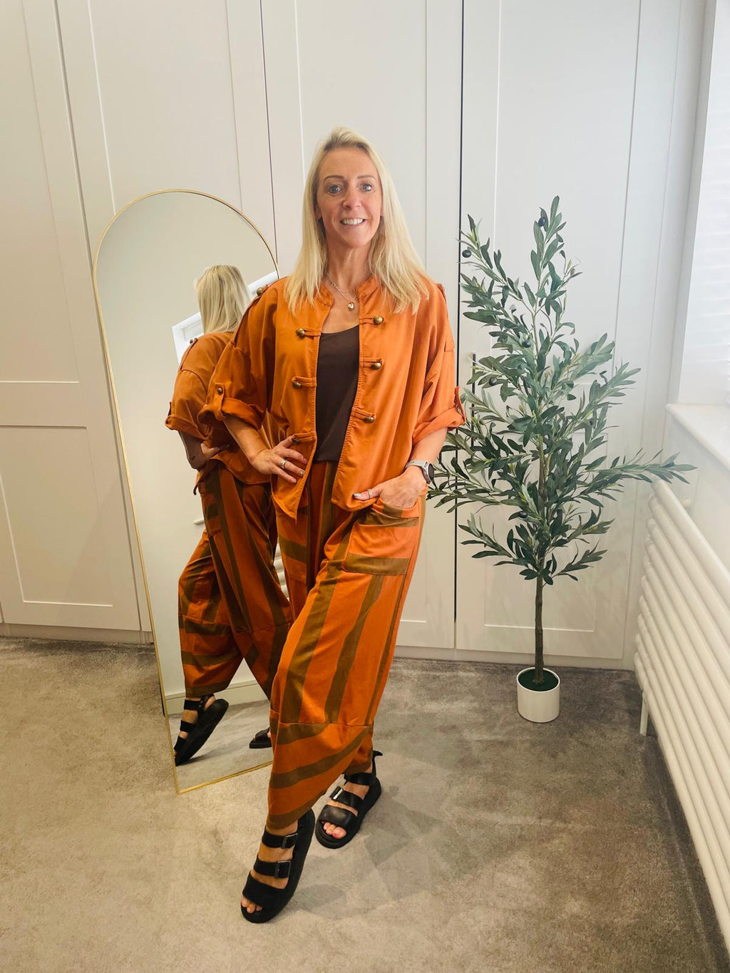 Barrel Tulip Trousers