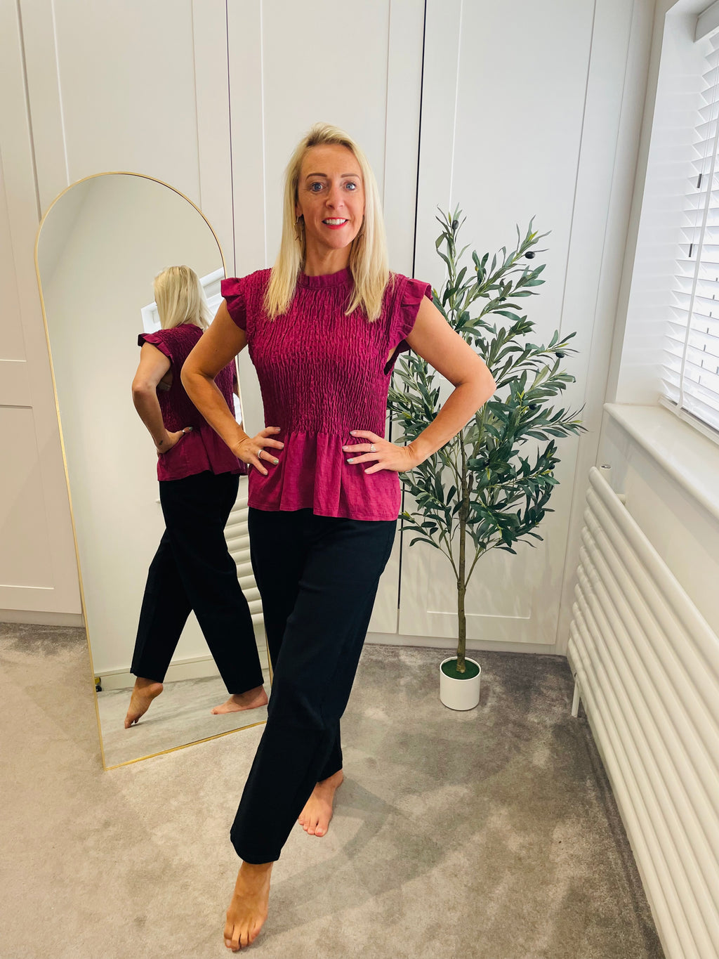 Frill Sleeve Top