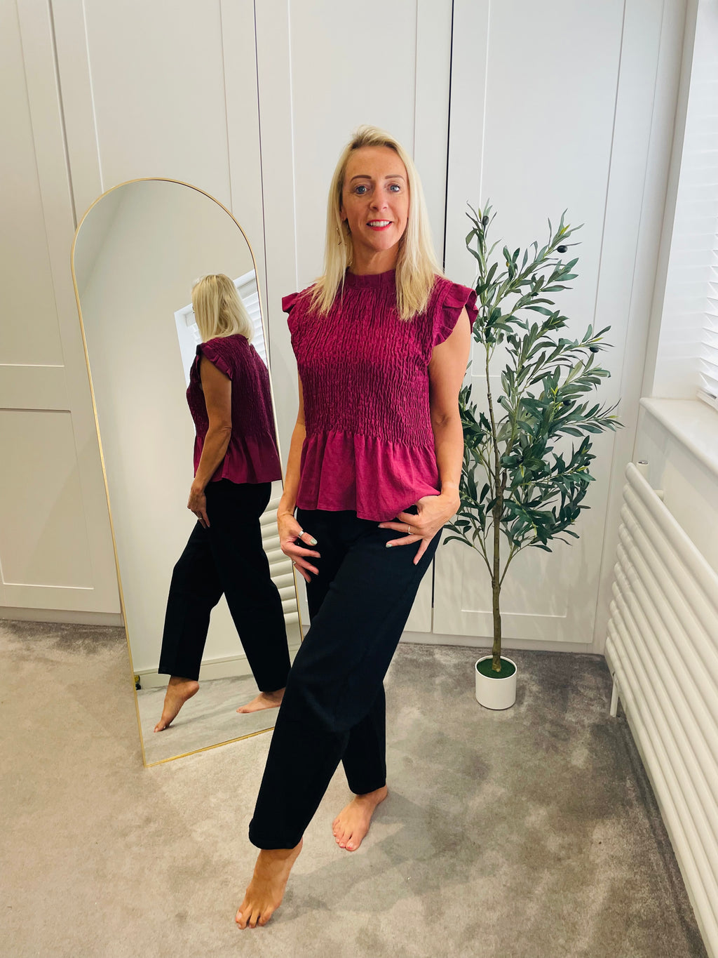 Frill Sleeve Top