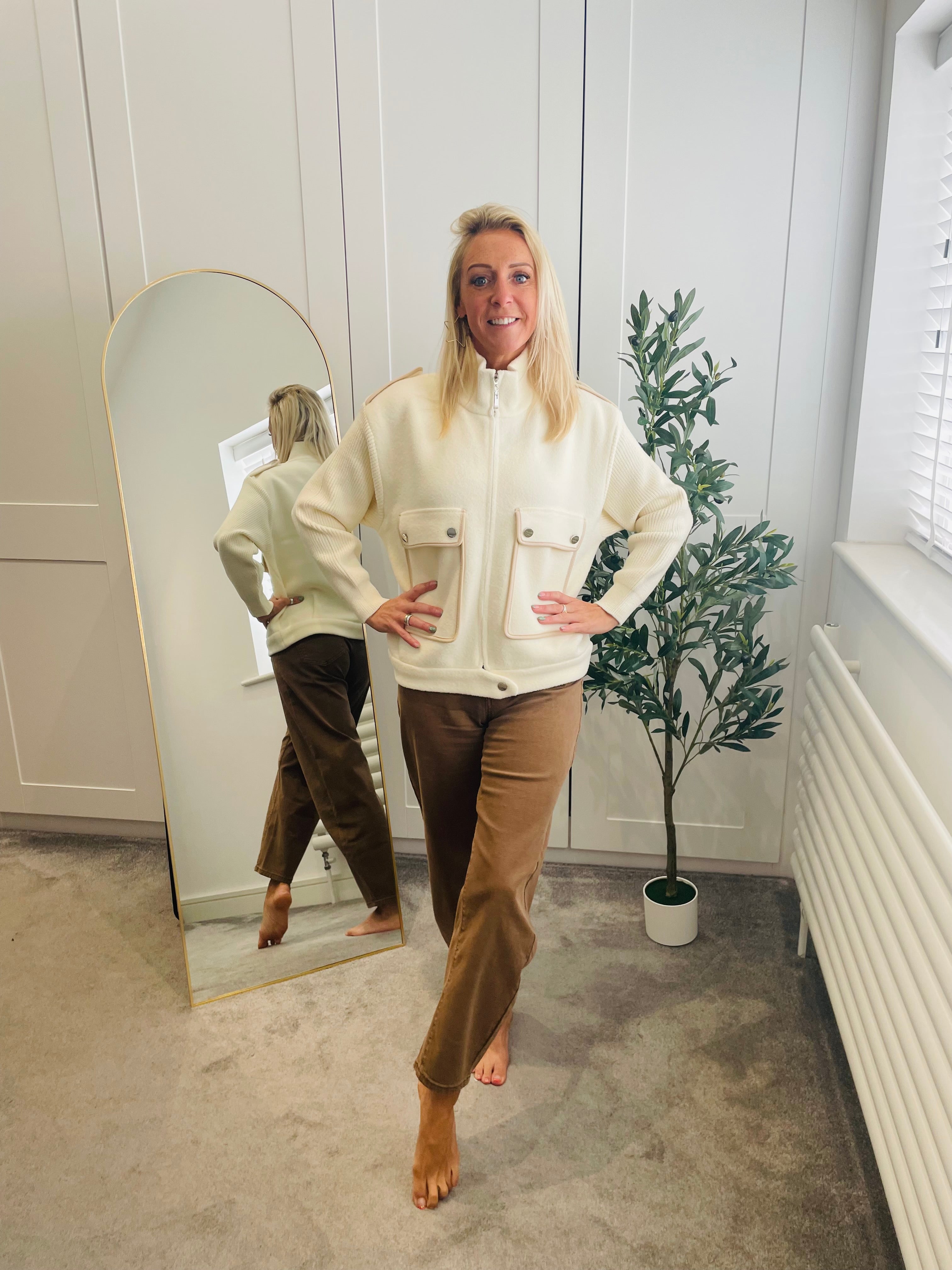 Cream Jacket