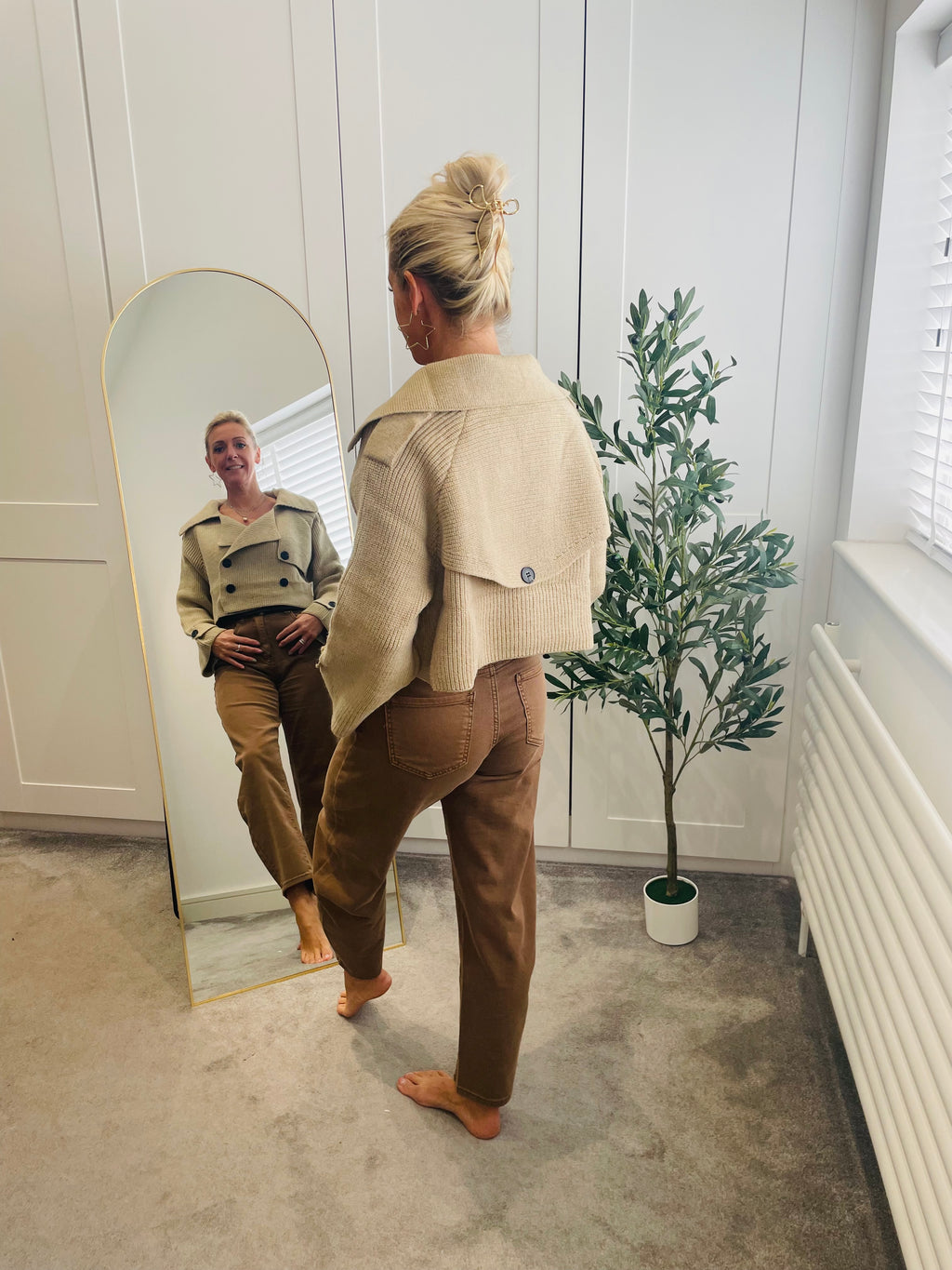 Beige Cardigan