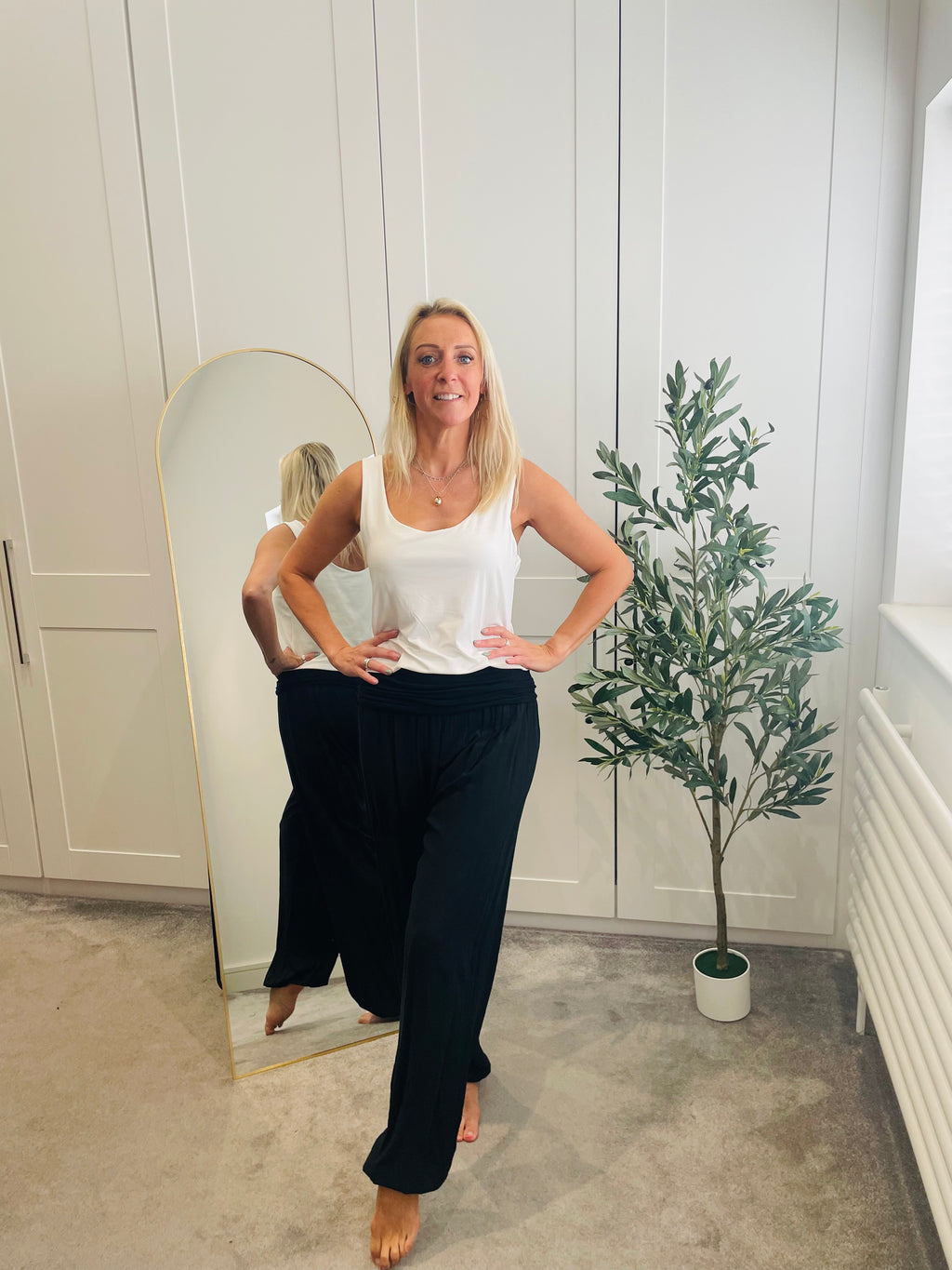 Jersey Waist Band Trousers
