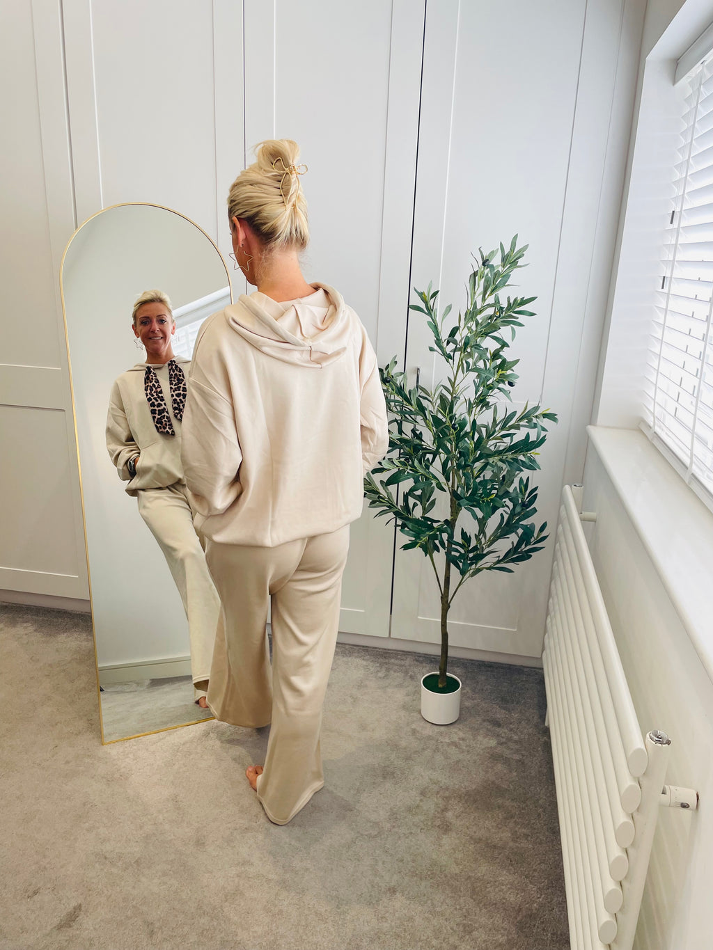 Leopard Tie Pant Set