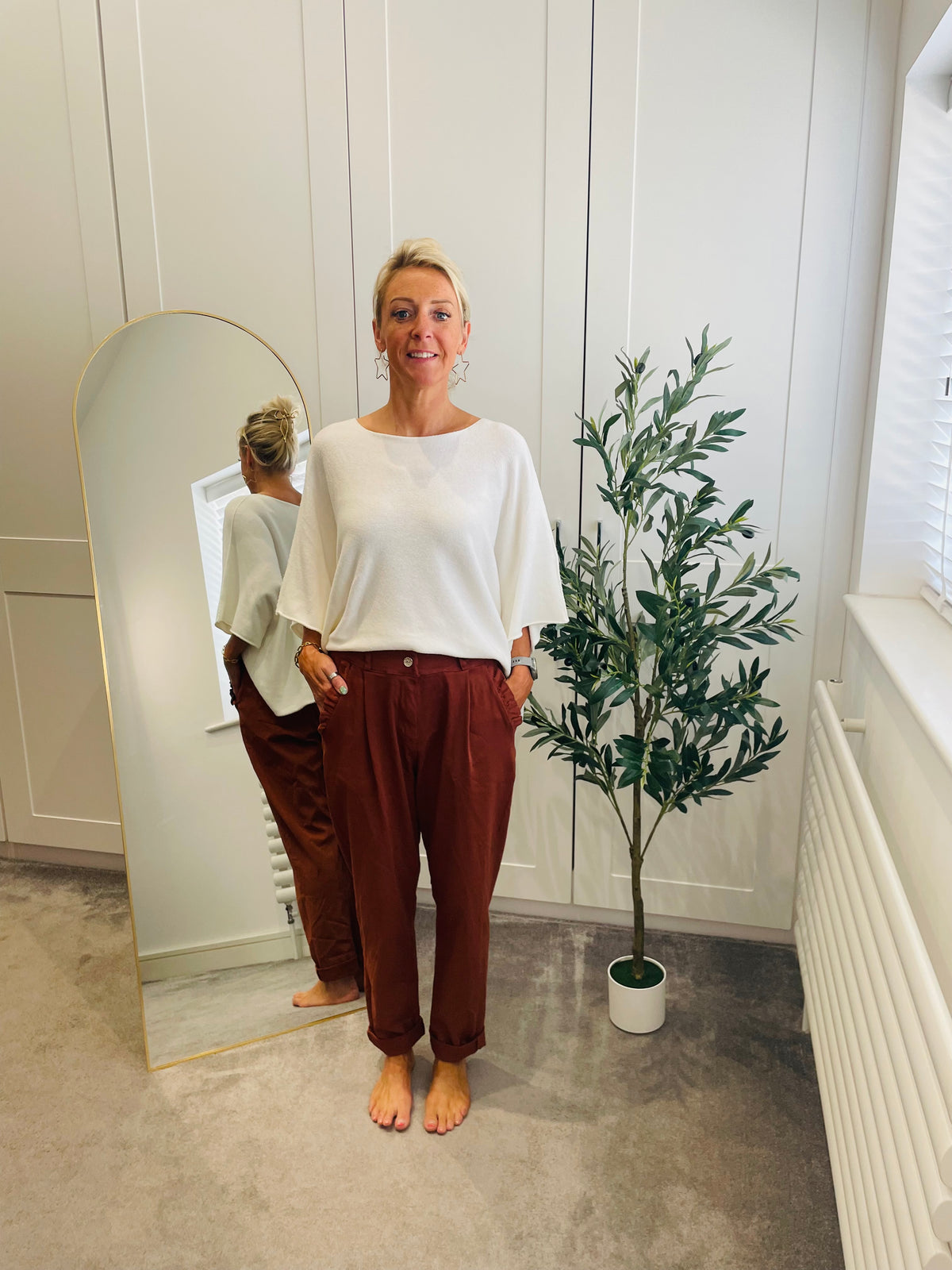 Frill Pocket Trousers