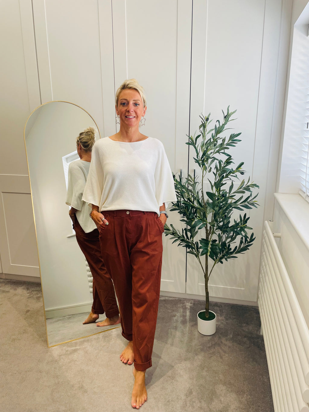 Frill Pocket Trousers