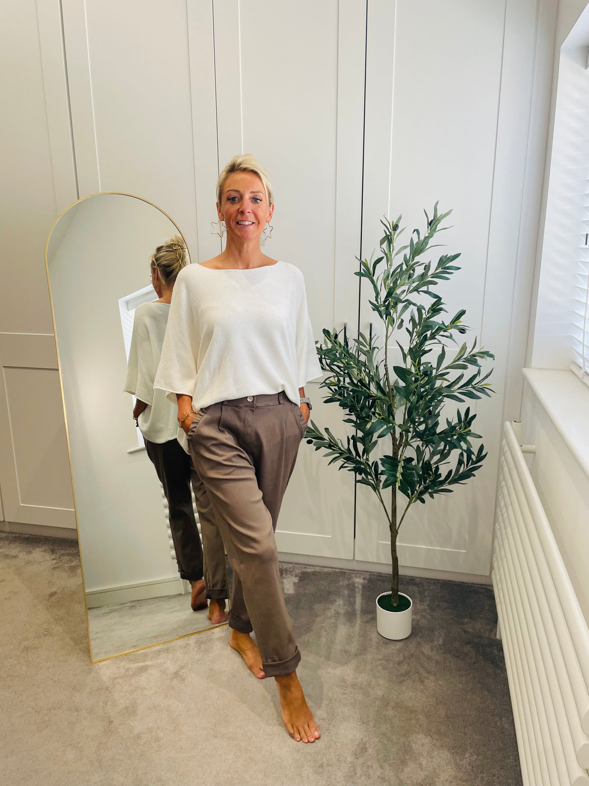 Frill Pocket Trousers