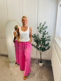 Stripe Linen Trousers