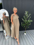 Beige Dress