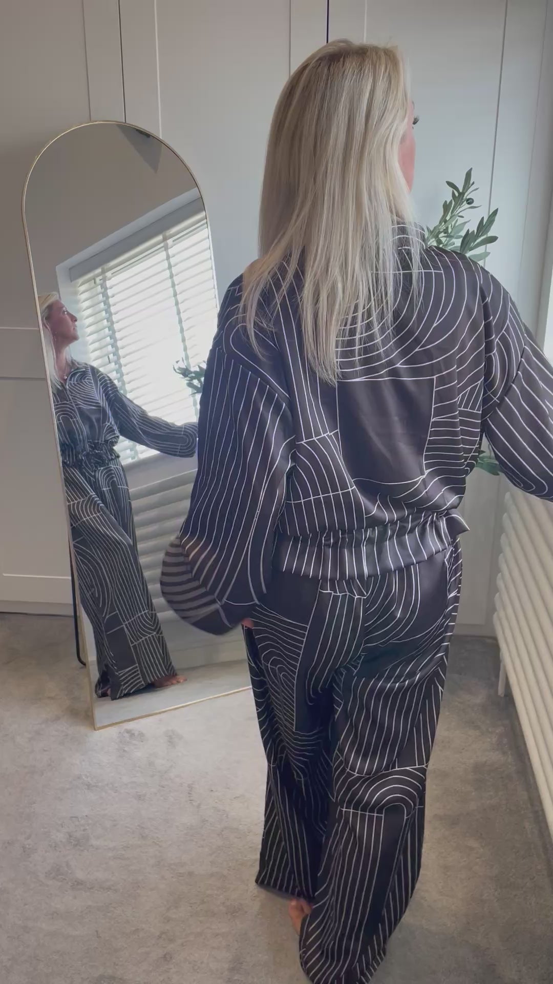 Chocolate Satin co-ord