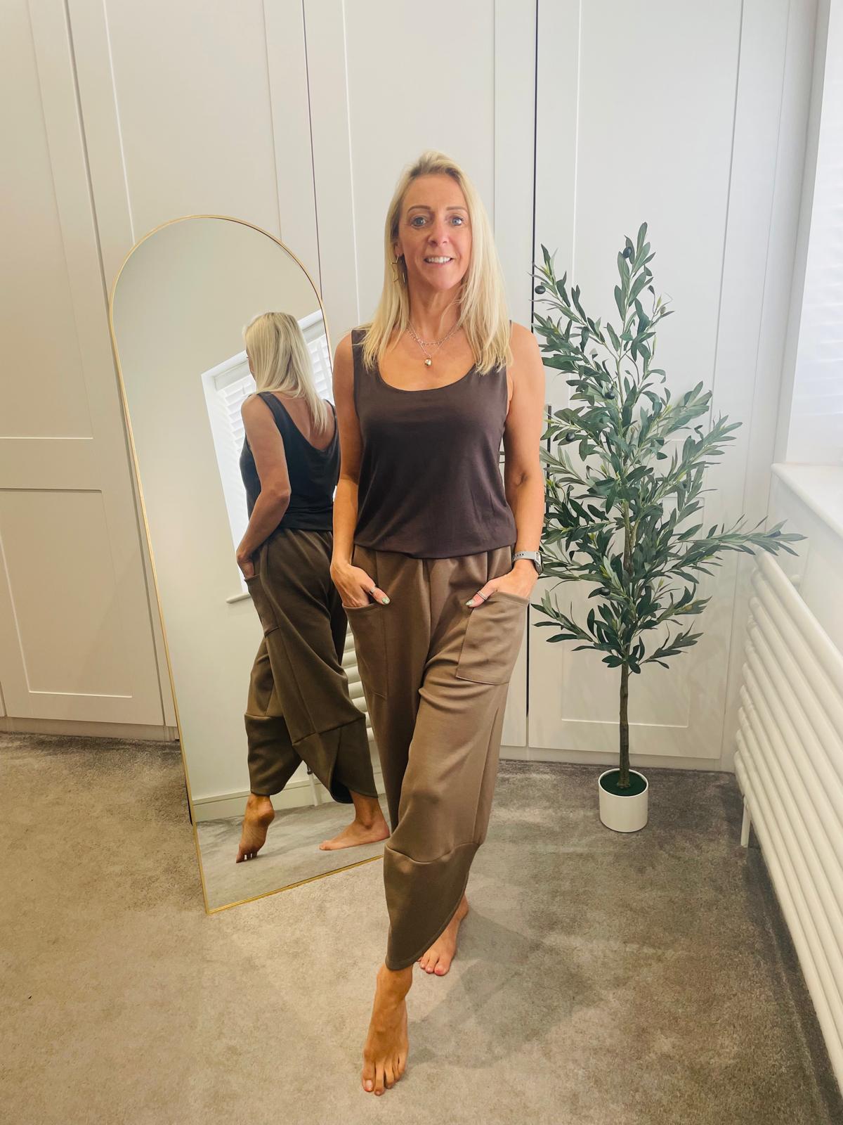 Scuba Feel Barrel Trouser